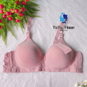 None wire plain color bra for woman high quality ladies bra CUP AB