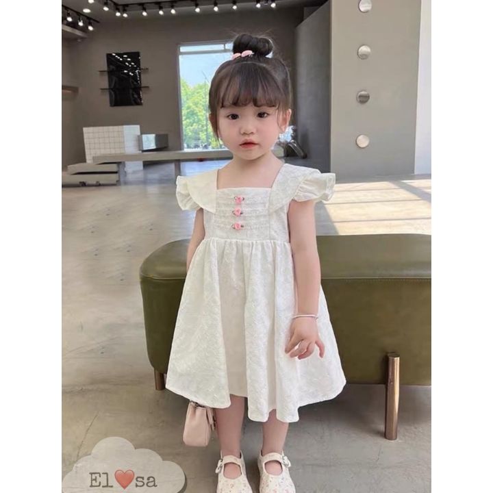 Váy, Đầm cho bé gái 1 tuổi, 5 tuổi - Váy mặc hè đi chơi, đi biển cho bé gái  siêu xinh (size 8-23kg) | Shopee Việt Nam