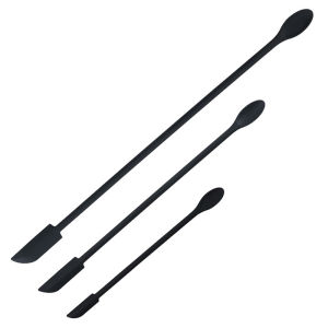 Silicone Slim Scraper Spoon Spatula Set 3pcs 2in1 Scraper Sendok Aduk Minuman