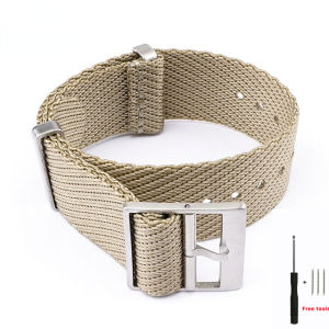 Aotelayer 18mm 20mm 22mm 24mm Width Premium-grade Woven Nylon NATO Strap Stainless Steel Buckle Soft Men Zulu Replacement Wrist Band For Tudor 79220R For Seiko Watch Accessories