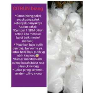 BIANG CITRUN BUBUK AJAIB PEMBERSIH MULTIFUNGSI 250 GRAM
