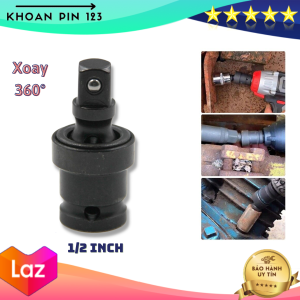 Khớp nối chuyển cờ lê đầu chuyển bulong 1/2 giúp mở ốc góc chết xoay 360 độ