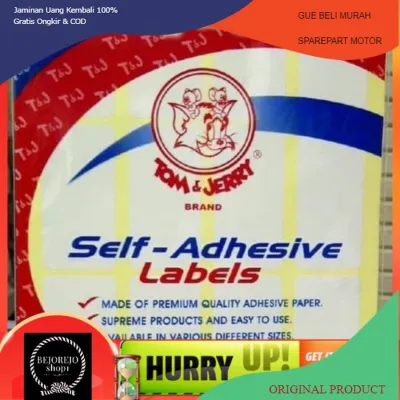 Label Undangan T&J No. 99-100-103-107 32x64mm 80gram 10lembar@12pcs Photo Sticker Multi-use/Removable