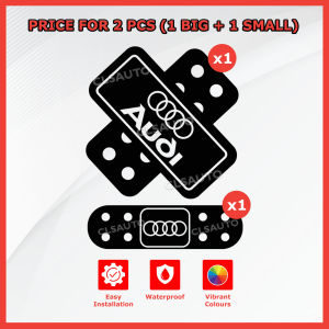 Car Plaster Stickers Accessories Waterproof (2 Pcs) Many Designs Cover Up Paint Scratch Dents Damage