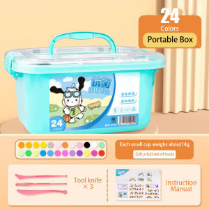 12/24/36 Colors Ultra-Light Clay Set with Tools Kids DIY Early Education Toys for Children Gift