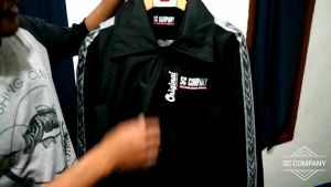 jaket coach distro SC COMPANY original bahan dalam sweater tebal kualitas distro grosir jaket grosir Casual termurah kualitas distro Bandung jaket viral