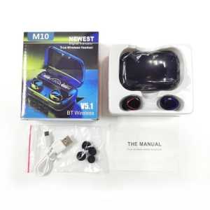 EARPHONE MIC BLUETOOTH TWS STEREO BASS M10