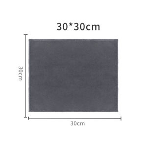 Microfiber car wash towel double-sided high-density car exterior cleaning interior care towel