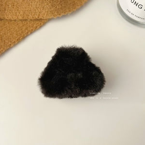 🐱 Klip Rambut Cat Ear Plush Cute Hair Clip Pin Berbulu Fuzzy Aksesori Rambut Comel Untuk Women Kids Girls Stylish