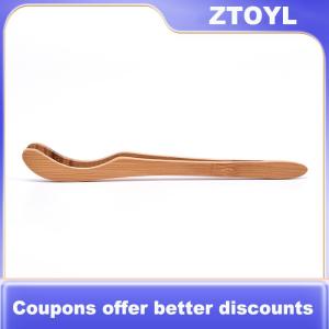 【ZTOYL】 1pc Tea Bamboo Utensil Tongs Tea Wooden Tea Clip Food Toast Tea Tweezer