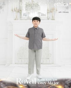 SARIMBIT ETHICA 2025 ROYAL 53 GREY  MAJOR TERBARU GAMIS & KOKO SET KELUARGA LEBARAN PREMIUM KEKINIAN TERMURAHH