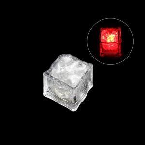 LED Luminous Ice Cube for Drinks Light Up Ice Cube Party Props Wedding New Year Easter Xmas Bar Pub Decoration Props