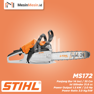 Mesin Gergaji / Chainsaw Stihl MS 172 14 Inci