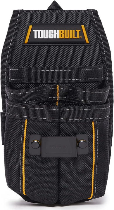 ToughBuilt - Tool Bag Four Barrell Pouch with Rear Pocket Flap - (TB-23)