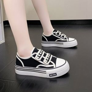Sneakers 365 COD175 Sepatu Velcro Straps Wanita Import