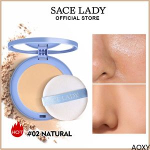 ครีมแป้งกันน้ำผิวหน้าผู้หญิง เครื่องสำอางแป้งทาหน้าผิว ควบคุมความมันติ ด้านควบคุมความมันติ ธรรมชาติ