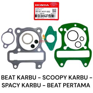 Top Set Paking Beat Karbu/ Scoopy Karbu/ Spacy Karbu/ Beat Pertama Original KVY Honda Thailand KD652