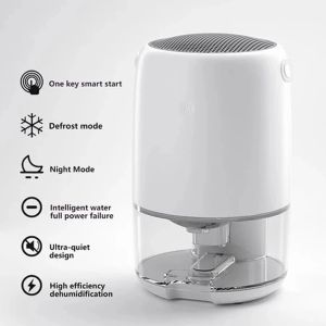 Máy Hút Ẩm Không Khí Youpin GB-BX08 Dung Tích 1.1L Tự Ngắt Thông Minh Chống Ẩm Mốc Hiệu Quả