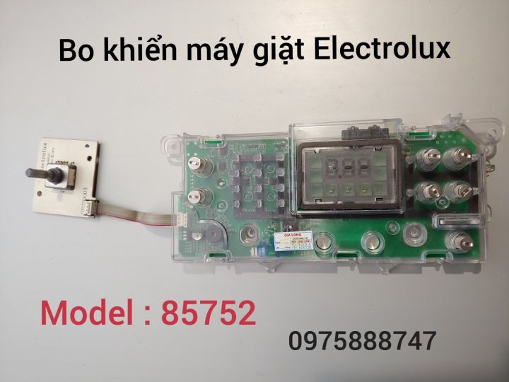 BO KHIỂN MÁY GIẶT ELECTROLUX - MODEL : 85752 ( HÃNG THÁO MÁY )