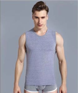 T-01 เสื้อกล้ามคอตตอนผู้ชาย เสื้อกล้ามคอกลมผู้ชาย