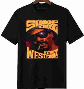 BLACKPAPER t-shirt musik distro SNOOPDOG \ SNOOP DOG