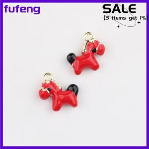 fufeng 2Pcs Zinc Alloy Horse Pendant Charms Handmade DIY Necklace Bracelet Earrings Keychain Accessories Jewelry Making