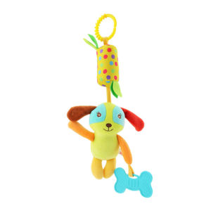 VREN Baby Soft BPA Free Security Baby Teether Rattle Stroller Hanging Plush Toy Newborn Rattle K015