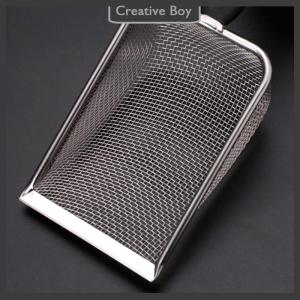 [Creative] Pet Cleaning Tools Stainless Steel Feces Shovel Net Cat Litter Shovel Reptiles Lizard Sand Shovel Mesh Screen Fecal Spoon