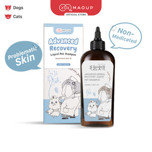 MAOWASH Advanced Herbal Recovery Liquid Pet Shampoo 225ml