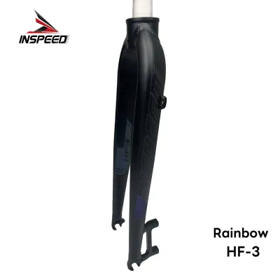 INSPEED HF-3 Ultralight Aluminum Alloy Mountain Quick Release Front Rigid Fork Hard Bike Racing Disc Brake Bicycle Fork
