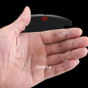8pcs Car Sticker Invisible Transparent Car Door Handle Bowl Scratches Protector for  Toyota Prado Highlander Rav4 Car Exterior Accessories
