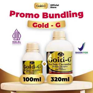JELLY GAMAT GOLD - G Bio Sea Cucumber 320ML