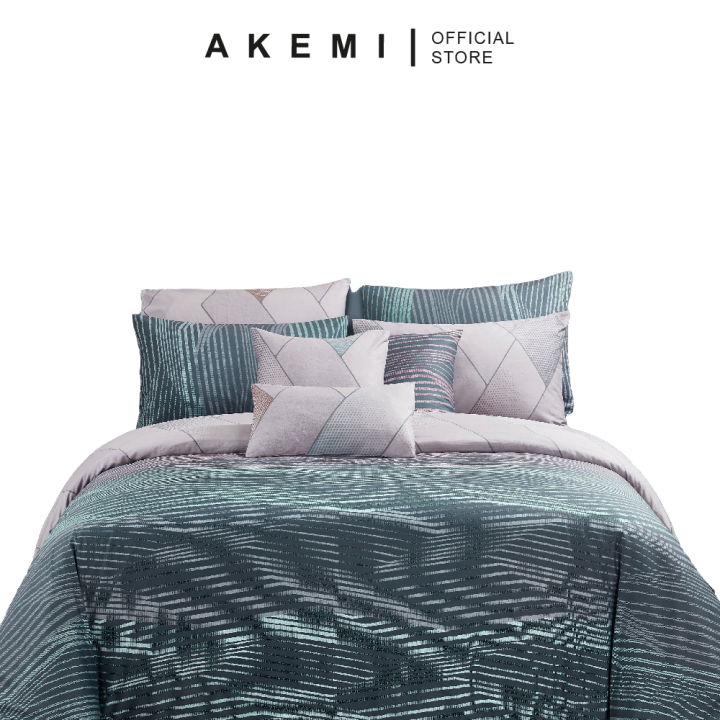 Akemi Cotton Select Adore Quilt Cover Set 730TC (Super Single/ Queen