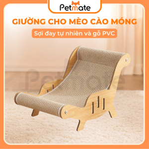 Giường Cho Mèo Cào Móng Petmate Võng Cho Mèo Ghế Cào Móng Mèo - Phụ Kiện Đồ Chơi Đa Năng Bền Đẹp