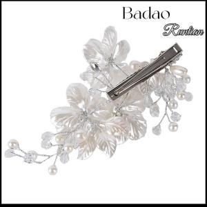 Badao Bridal Flower Hair Clip Hair Jewelry Wedding Hair Accessory Luxury
