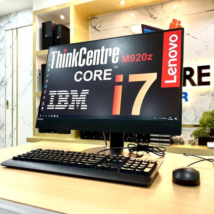 Lenovo ThinkCentre M920z AIO / i7-8700 / Ram 8 GB / SSD 256