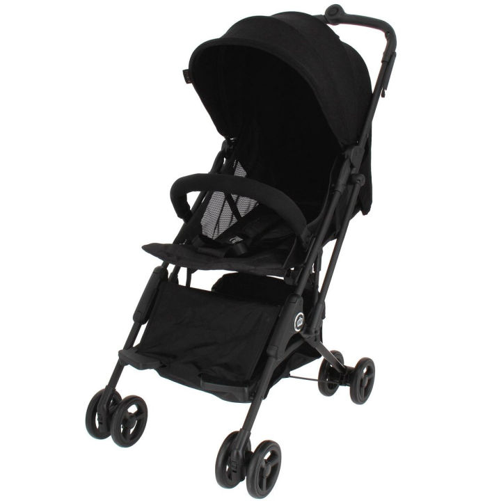 Mimosa Cabin City+ Backpack Stroller (Extended Canopy) black