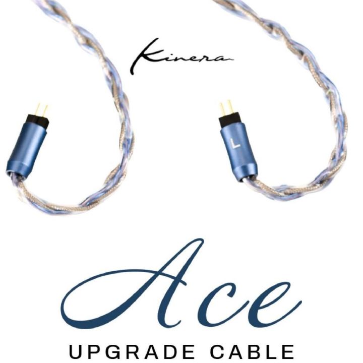 Kinera Ace 2.0 Modular Upgrade Earphone Cable 2.5mm + 3.5mm + 4.4