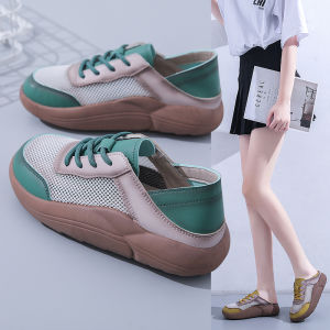 One Yona Giày Nữ Giày Thể Thao Nữ Đế Dày Mùa Xuân Thời Trang Mới 2023 Giày Đế Bằng Thường Nhật Thoáng Khí Cổ Thấp Phong Cách Hàn Quốc Giày Đế Bằng Giày Thể Thao Nhẹ Cho Nữ Giày Chạy Bộ Chống Trượt Thường Nhật
