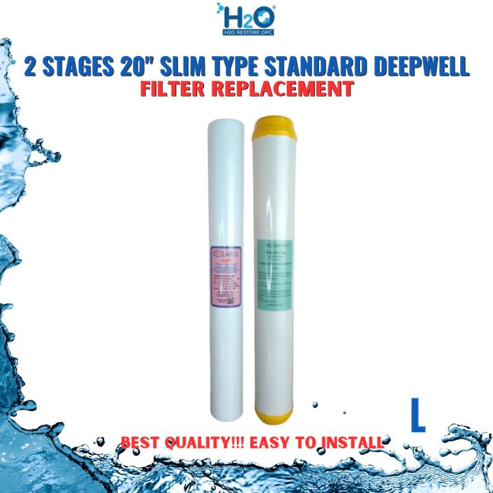 Water Filtration System 2 Stages 20