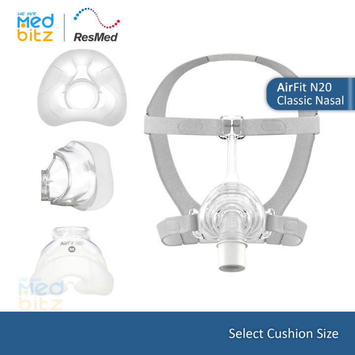 Telaio e Cuscinetto AirFit N20 per Lei | Ricambio | ResMed