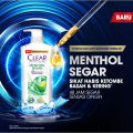 CLEAR Shampoo Anti Dandruff Ice Cool Menthol Shampoo Anti Ketombe Sensasi Dingin Sepanjang Hari 400 ML. 