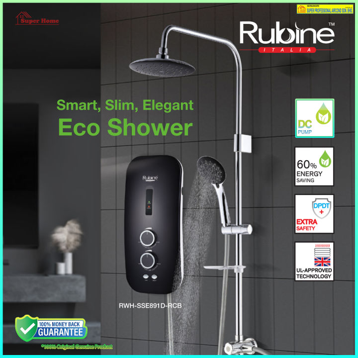 Rubine Water Heater DC Pump Instant Water Heater DC Inverter Booster