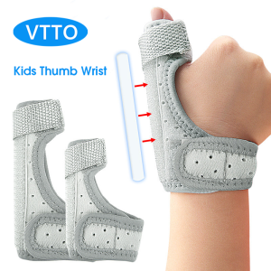 VTTO 1PCS Kids Thumb Wrist Stabilizer Splint for Children Thumb Support Pain Relief Arthritis Tendonitis Lightweight Breathable Wristbands