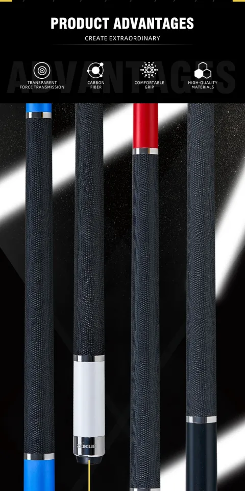 ZOKUE Elite Series Carbon Fiber Pool Cue 12.5mmtip Low