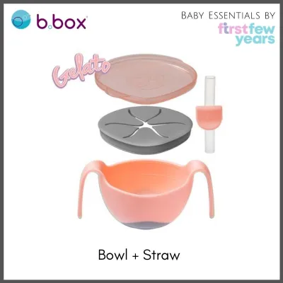 B.BOX Bowl and Straw (4 Colours)