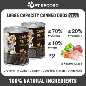 PET RECORD Dog Wet Food 430g x 10pcs – Complete Nutrition for Puppies & Adult Dogs