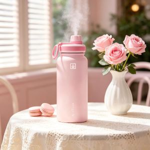 Meewoo Falsk 32oz Pattern Tumbler Hot And Cold Stainless Steel Vacuum Insulated Colorwave Sports Water Bottles