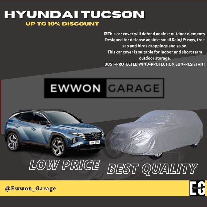 [ HYUNDAI TUCSON ] Heavy Duty nylon Car cover Waterproof Windproof Sun
