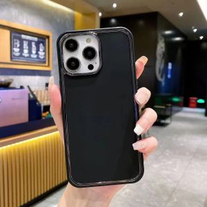 Vivo Y100 5G/ Y78 5G/Y02S/ Y15S/ Y16 4G/ Y11/Y15/Y17/ Y20/ Y27 5G/ Y30 /Y50/ Y33S/ Y35 Chrome Full Metal Plating Frame Shockproof TPU Case Lens Protective Casing